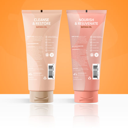 Batana Oil Shampoo & Conditioner Set